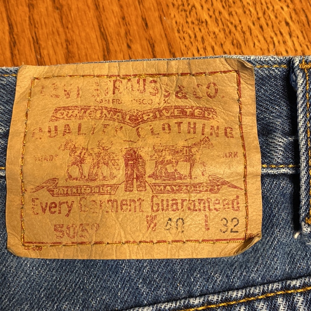 Vintage Men's 505 Levi's Jeans 40 x 32 - Picture 5 of 16